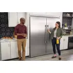 Frigidaire Combo gemelas de refrigerador y congelador con trim kit FPRU19/FPFU19